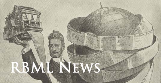 News from Columbia’s Rare Book & Manuscript Library