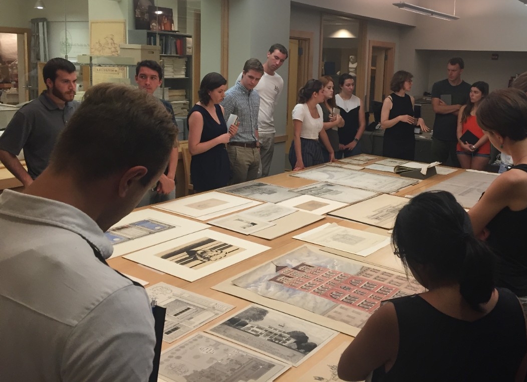 Class in Avery Drawings & Archives Class in Avery Drawings & Archives