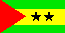 São Tomé & Príncipe Flag