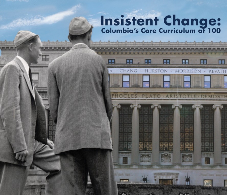 Insistent Change exhibition poster Insistent Change exhibition poster